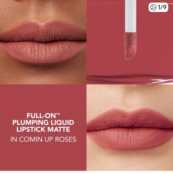New! Buxom Comin’ Up Roses Full-On Plumping Liquid Lipstick Matte- Longwear - Picture 1 of 4